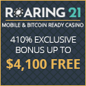 Roaring 21 Roaring 21 Casino bonus banner