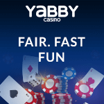 Yabby Casino Yabby Casino bonus banner