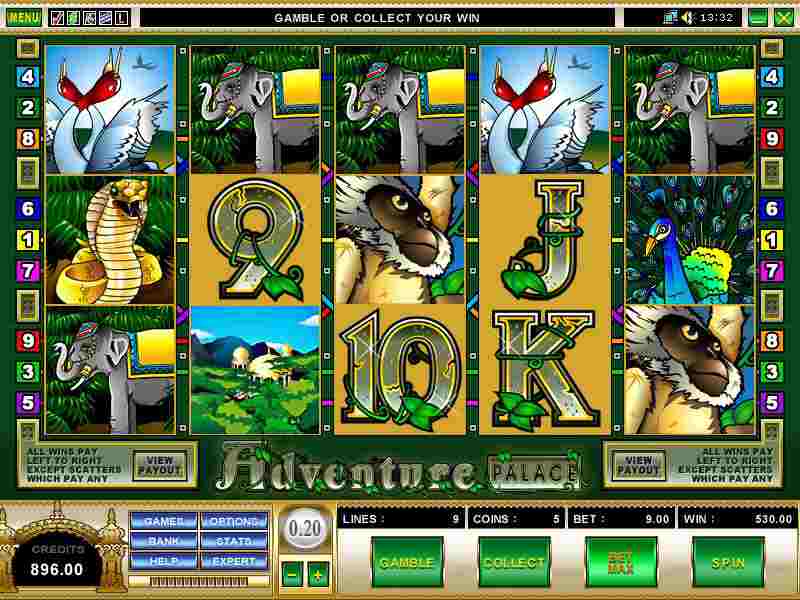 Winning screenshot for Adventure Palace